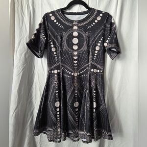 Blackmilk Moon Phases Tee Dress